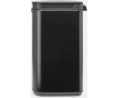 Brabantia Bo Waste Bin, 4L - Matt Juodas