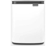Brabantia Bo Waste Bin, 7L - Baltas