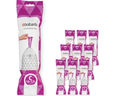 Brabantia Šiukšlių maišai, dydis C, 10-12 l, 200 vnt., 10x20, 137983