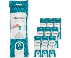 Brabantia šiukšlių maišai PerfectFit W dydis 5L 200 vnt. 10x20 137884