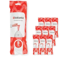 Brabantia Šiukšlių maišai PerfectFit dydis B 5L 200vnt 10x20 100314