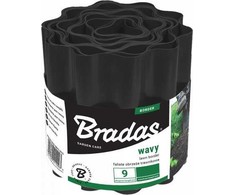 BRADAS banguotas vejos apvadas Juodas 9m x 20cm