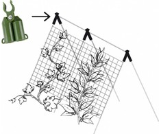 Bradas Viršutinė jungtis 8 mm poliams, 1 pakuotė po 4 vnt. TYLS08/4