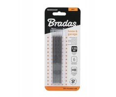 Rinkinys WKŁADÓW DO AUTOMATYCZNEGO OŁÓWKA BUDOWLANEGO DIY-PCAR01/6B BRADAS