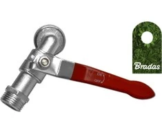 Bradas KRAN KULOWY 1/2" GZ 3/4"