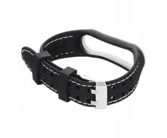Oem Elastomer apyrankė LIFESTYLE skirta Xiaomi Mi Band 5 / 6 juodos spalvos (03)
