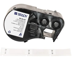 Brady Brady M4-90-427 etiketės spausdinimui Juoda, Balta Lipnios etiketės spausdinimui