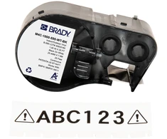 Brady Brady M4C-1000-595-WT-BK etykiet do nadruku Juodas, Baltas Samoprzylepne etykiety do drukowania
