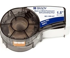 Brady Juoda ant baltos 4.26m x 38.1mm