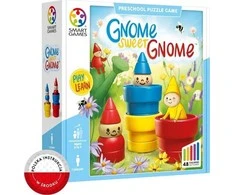 Brain Games Iuvi Games Stalo žaidimas su nykštukais ir nameliais 48 užduotys