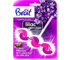 Pakabinami WC kvapai BRAIT Lilac Garden 45g