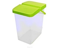 Pojemnik na proszek lub karmę 10l BranQ limonka
