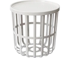 Stolik Staliukas Branq 1850 baltas Zen stalas