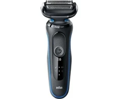Braun | Shaver | 51-B1000s | Operating time (max) 50 min | Wet &amp; Dry | Juodas/Mėlyna