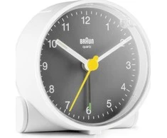 Braun BC 01 WB kvarcinis žadintuvas baltas