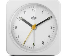 Braun BC 03 W kvarcinis žadintuvas analoginis baltas