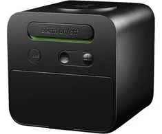 Braun BC 25 BP juoda zegarek kwarcowy su funkcija głosową