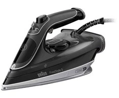 Lygintuvas Braun FreeStyle 5 SI5188BK lygintuvas Garinis lygintuvas EloxalPlus padas 2800 W Juoda