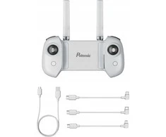 „Potensic“ nuotolinio valdymo pultas dronui su stabilizatoriumi, 1 USB įkrovimo laidu ir 3 OTG laidais