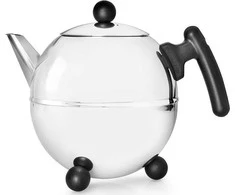 Bredemeijer arbatinukas Bella Ronde 1,5l inox / juodas 1305Z