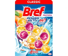 WC cleaner - air freshener Bref Fruitopia. 2x50g