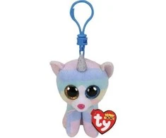 Raktų juosta TY Beanie Boos - Vienaragio katė 8.5cm