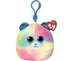 Raktų juosta TY Mascot klavišas TY Squish- A- Boos HOPE pastelinis lokys 8.5cm 39566