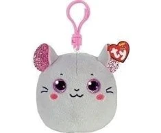 Raktų pakabukas TY talismanas Pakabutis TY Squish-a-Boos CATNIP pelė 8.5cm 39570