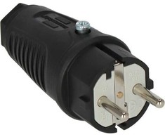 Brennenstuhl Brennenstuhl 1082040020 elektros kištukas Type E/F Juodas