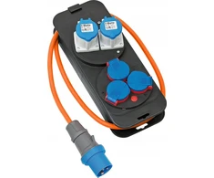 Brennenstuhl CampingEnergyStatio 1,5m 2xCEE230V/16A, 3x230V CEE