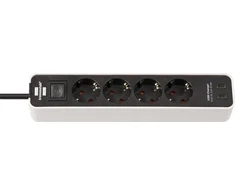 Buitinis ilgintuvas BRENNENSTUHL ECOLOR, 4 vt., 2USB C, 1,5m