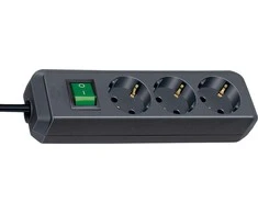 Buitinis ilgintuvas BRENNENSTUHL ECO-LINE, 3 vietų, 3 m
