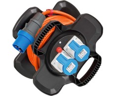 Brennenstuhl guminio kabelio ritė X-Gum CEE IP44 10m Camping
