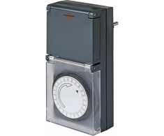 Brennenstuhl Programator / sterownik czasowy Mechaninis gniazdo 16A 2P+Z dobowy MZ 44 IP44 (1506464)