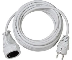 Brennenstuhl 1 x 230V balta 10m (1168464)
