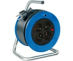 Brennenstuhl Drumo minkštiklis Compact 4 x 230V juodas 15m (1079184004)