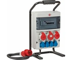 Brennenstuhl 1154904 Nešiojama pastato skirstomoji plokštė BSV 4/32 FS IP44 1xCEE 400V/32A + 2xCEE 400V/16A 4x230V/16A + apsaugos 1154904
