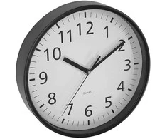 Asi Collection Wall clock Ø25,5cm juodas