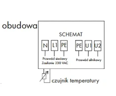 BREVE ARWT 3.0 / 1 ventiliatoriaus greičio reguliatorius su termostatu