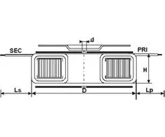 BREVE Toroidinis transformatorius TTH 600d 230/12V 17112-9984