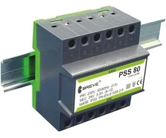 Breve 16012-9906 Vienfazis modulinis transformatorius PSS 80N 80VA 230/12V /skirtas bėgeliui/ 16012-9906
