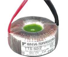 Breve Tufvassons sp. z o.o. Breve Tufvassons sp. su o.o. Toroidinis transformatorius TTS 60/Z 230/12V 60VA 17112-9983