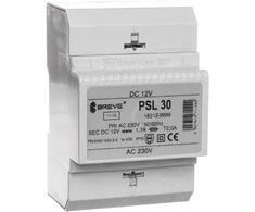 BREVE Transformatoriaus maitinimo šaltinis PSL 30 230VAC / 12VDC 20W 1,7A (18312- 9999)