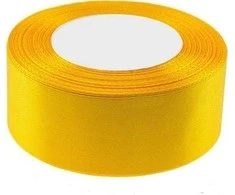 Brewis Satininė juostelė geltona 50 mm x 32 m