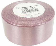 BREWIS Wstążka satynowa tamsiai rožinė 38mm x 32m