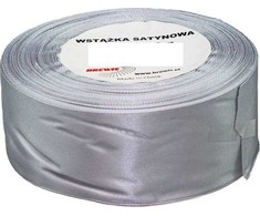 BREWIS satino juostelė 50mm/32mm, 36 sidabrinė