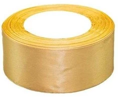 Brewis Satininė juostelė, auksinė, 50 mm x 32 m
