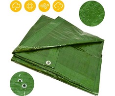 Bradas Brezentas 90g žalias storas 5x6 atsparus šalčiui UV+