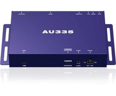 Vaizdo grotuvas „BrightSign AU335“ medijos grotuvas, mėlynas