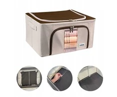 ORDINETT Fabric box Box S 39x29x20cm assorted